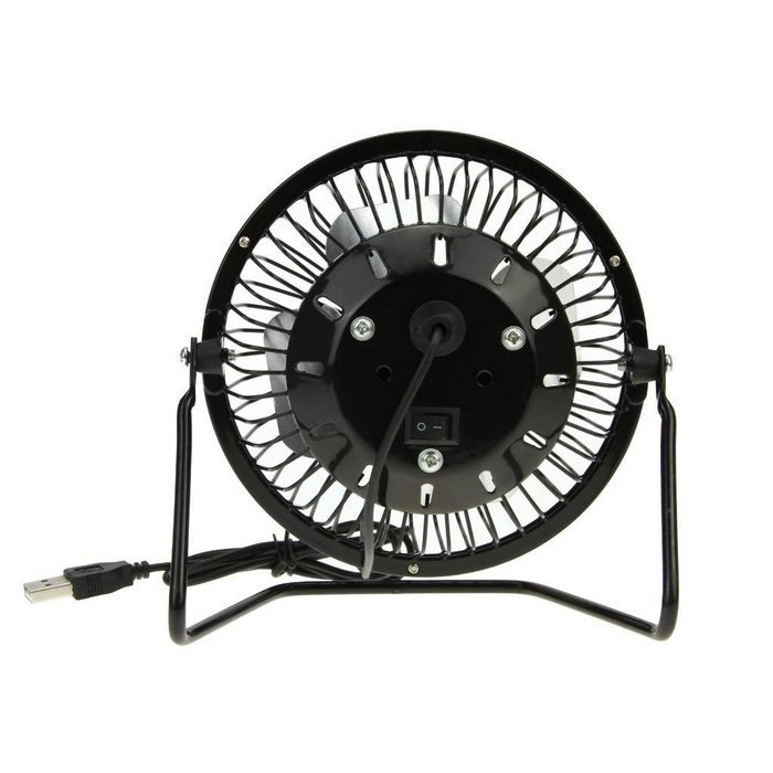 Starsource Adjustable Four Fan Blade 4 Inch USB Mini Desktop Fan With ON/OFF Switch ( Green ) N16
