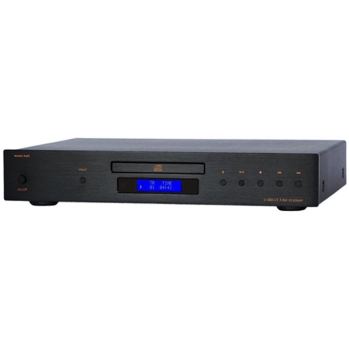 Music Hall C-DAC15.3 3-Input DAC/CD Player (Black)