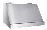 Best WP28M48SB 48" Classico Wall Mount Canopy Pro Hood with Heat Sentry Halogen lighting Hi-flow Baffle Filters...