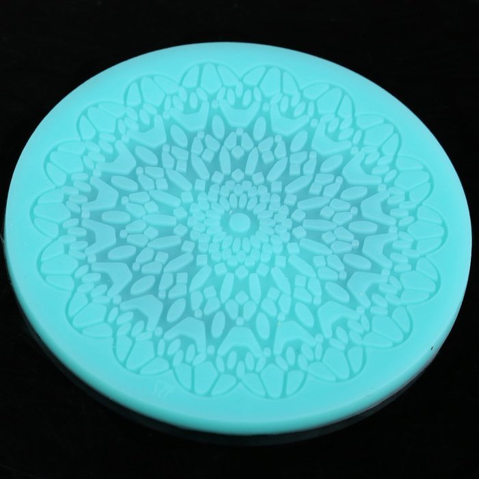 Chinatera Silicone Cake Embossing Mold Mould Maker DIY Decorating Tools (11 x11cm) N6
