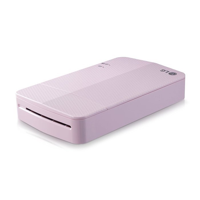 LG PoPo Pocket Photo 2 PD239 Mini Portable Mobile Photo Printer +30 Zink Paper Sheet for Android & iOS, Pink N3