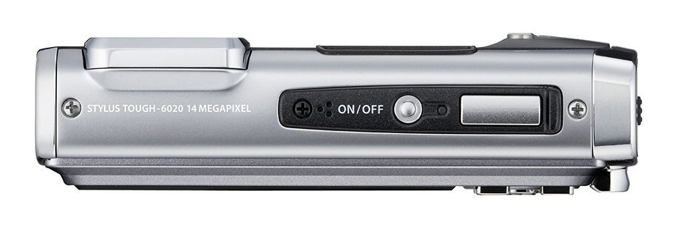 Olympus Stylus Tough 6020 14 MP Digital Camera with 5x Wide-Angle Zoom and 2.7-Inch LCD (Black) N4