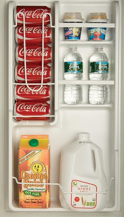 Haier HC27SF22RB 2.7 Cubic Feet Refrigerator/Freezer, Black N40