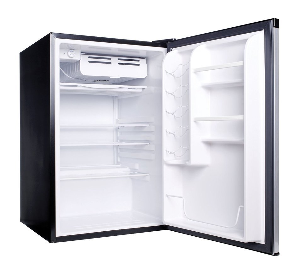 Haier HC27SF22RB 2.7 Cubic Feet Refrigerator/Freezer, Black N41