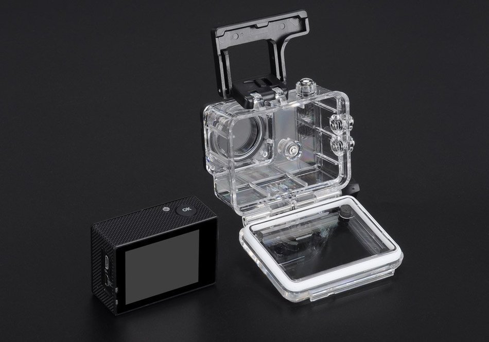 Q3H Waterproof 4K Sports Camera - SONY CMOS, 16MP, 4X Digital Zoom, 2 Inch LCS Screen, 170 Degree Wide Angle Lens... N2