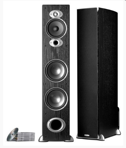 Polk Audio RTI A7 Floorstanding Speaker (Single, Black)