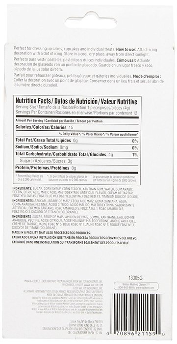 Wilton Pumpkin Royal Icing Decorations N23