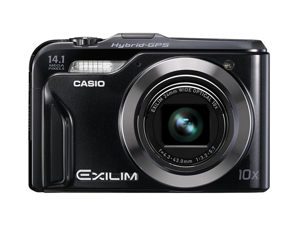 Casio Exilim Hi-zoom Ex-h20g bk Digital Camera Black [International Version, No Warranty]