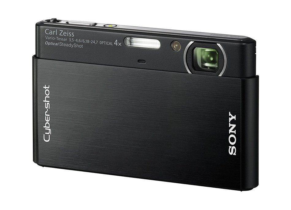 Sony Cybershot DSC-T77 10MP Digital Camera with 4x Optical Zoom with Super Steady Shot Image Stabilization (Pink) N18