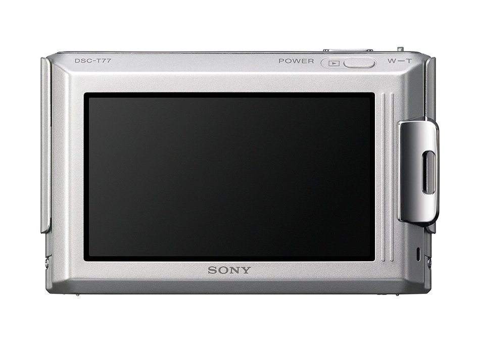 Sony Cybershot DSC-T77 10MP Digital Camera with 4x Optical Zoom with Super Steady Shot Image Stabilization (Pink) N19