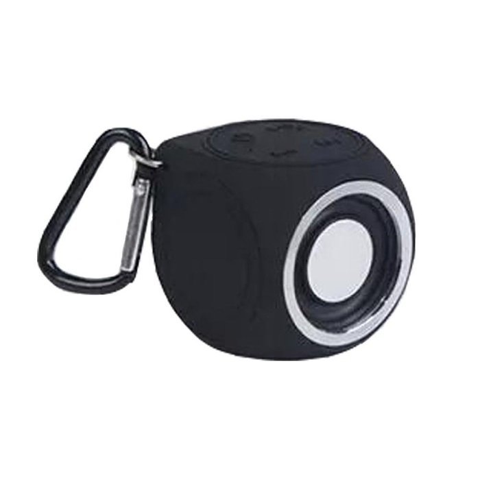 New Relese Waterproof Speaker,Ultra- Poratable Speaker for Indoor/Outdoor/ Sport/BBQ/Party Shock Speaker(Black))
