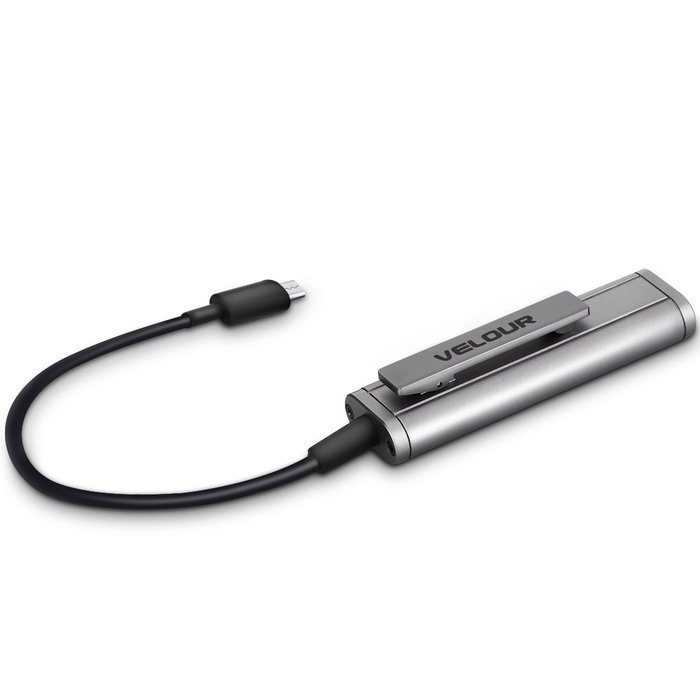 VELOUR YW-300 Battery free Micro-USB DAC Headphone Amplifier Audio Portable Earphone for android phone Black N6