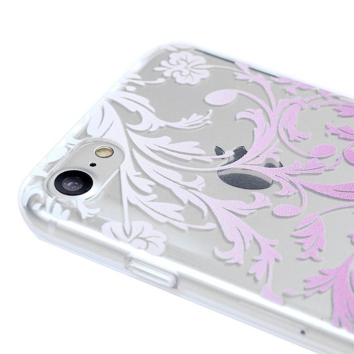 iPhone 7 Case (4.7 inch) Cute Digital Print Colorful Hard PC Back Shell Bumper Ultra Thin Slim Fit Clear Full... N14