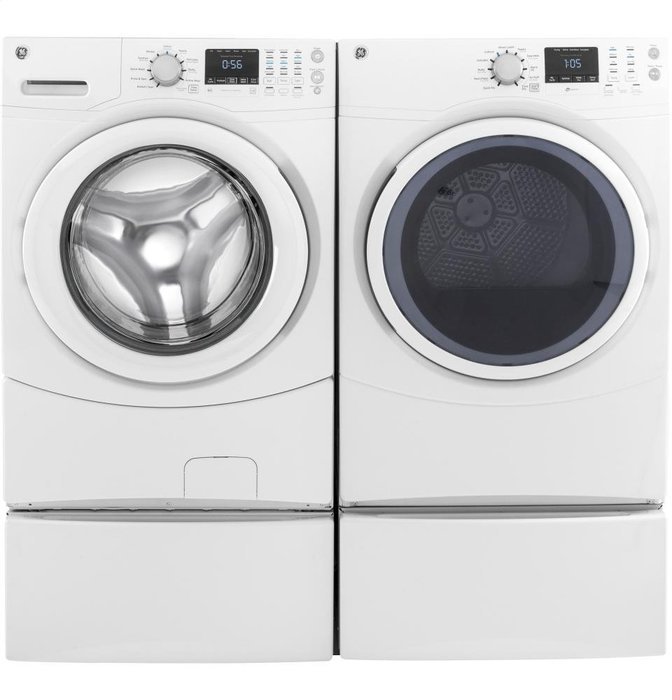 GE 4.3 Cu. Ft. White Front Loading Washer N2