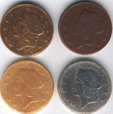 Large Coins Mold