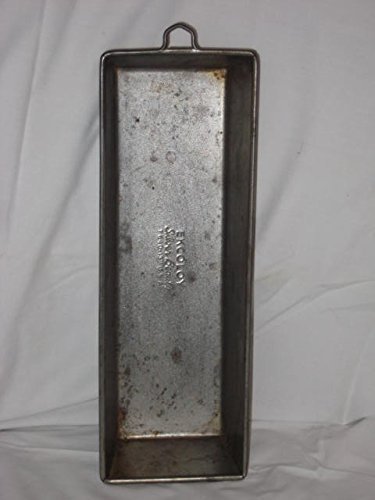 Ekcoloy Silver Beauty Tin Cake Baking Pan / Meat Pate Mold Tureen