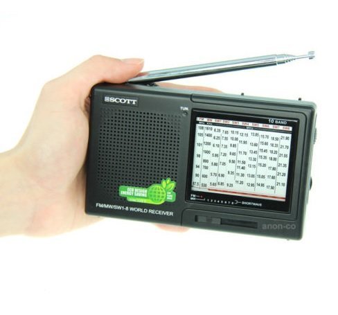 SCOTT RX16 AM/FM SW 1-8 World Band Receiver N5
