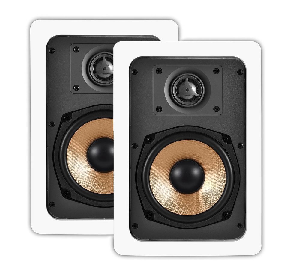 OSD Audio IW540 5.25-inch Polypropylene In-Wall Speaker Pair N2