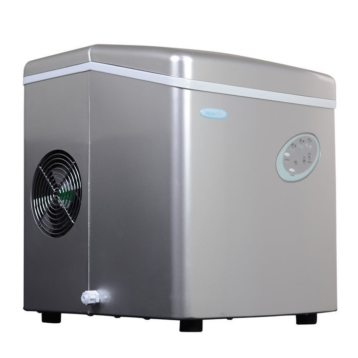 NewAir AI-100R 28-Pound Portable Icemaker, Red N35