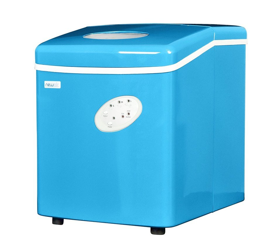 NewAir AI-100R 28-Pound Portable Icemaker, Red N36