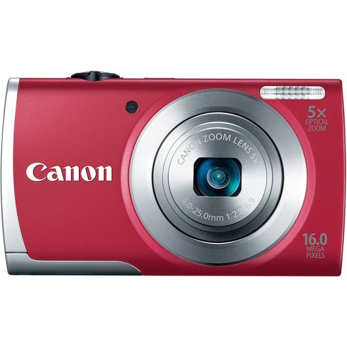 Canon PowerShot A2500 16MP Digital Camera with 5x Optical Image Stabilized Zoom with 2.7-Inch LCD (Silver) (OLD... N17