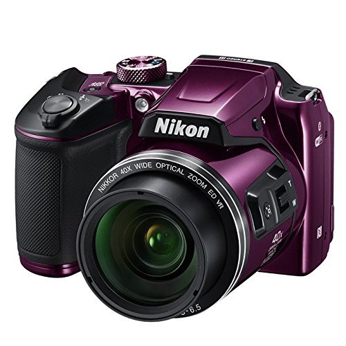 Nikon COOLPIX B500 Digital Camera (Red) International Model No Warranty N2