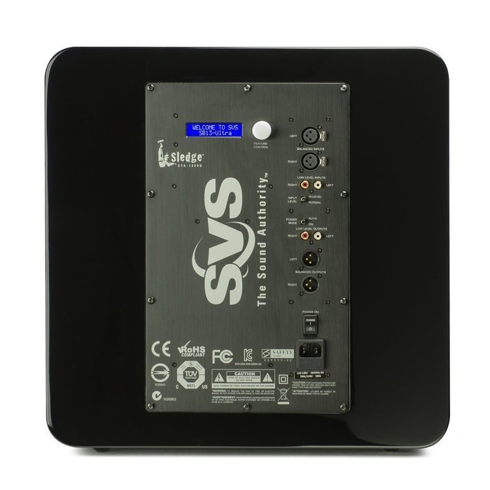 SVS SB13 Ultra 13-inch 1000 Watt Powered Subwoofer (Piano Gloss Dual Subs)