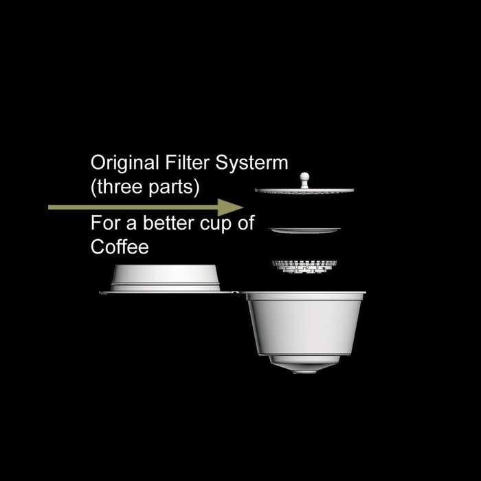 Gamlung Refillable Nescaf&eacute; Dolce Gusto Capsule pack of 3 USE 1000TIMES N4