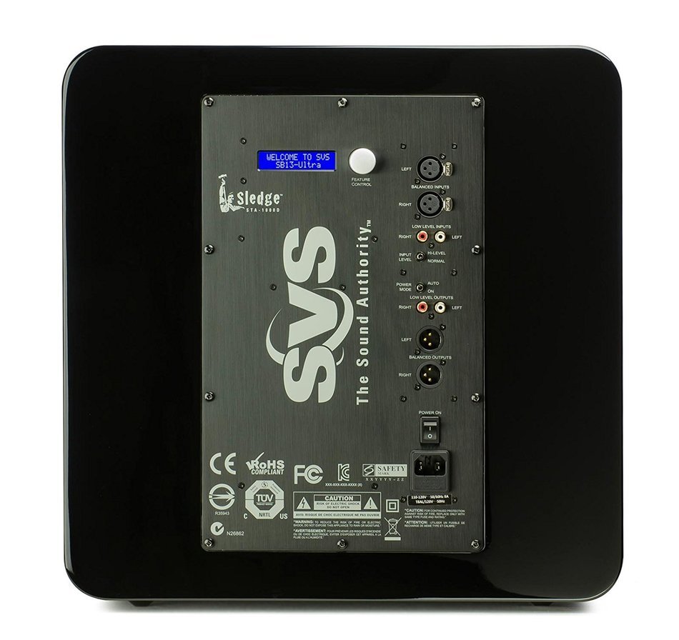 SVS SB13 Ultra 13-inch 1000 Watt Powered Subwoofer (Piano Gloss Dual Subs) N2