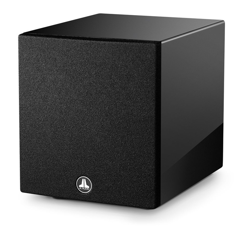 JL Audio Dominion D108 8" Powered Subwoofer (Black Gloss) N3