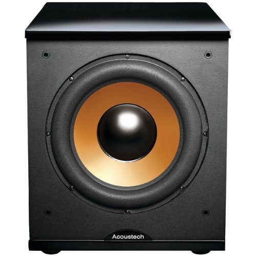 New BIC AMERICA H-100II 12" Front-Firing Powered Subwoofer with Black Lacquer Top