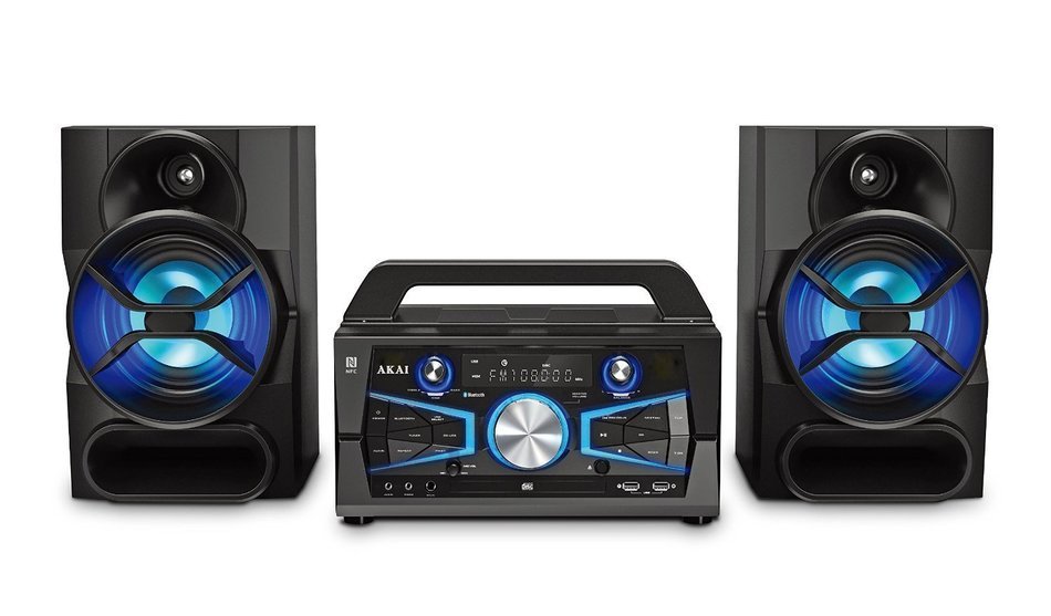 Music Shelf System Bluetooth with Light Effects Akai CEU5000BT N3
