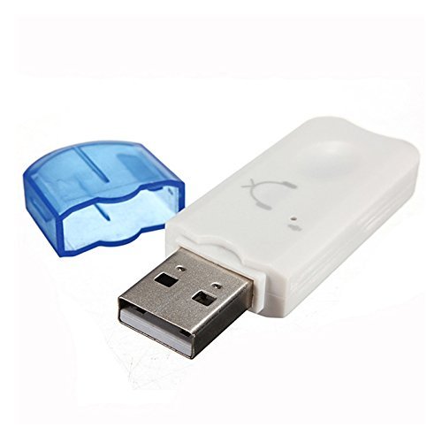 Bluetooth Receiver - SODIAL(R)Bluetooth USB Music Receiver Stereo Audio Wireless Audio Adapter Per A2DP AVRCP N4