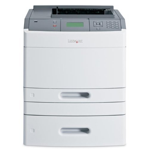 T650DTN Mono Laser Printer 44PPM Duplex Network & USB Xtr