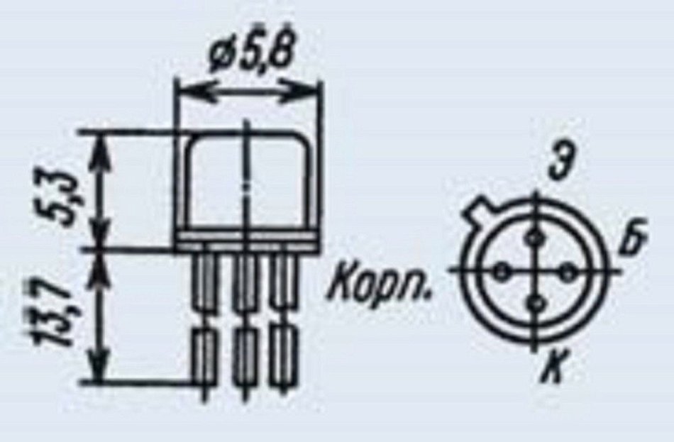 Transistors germanium GT328V analogue 2N3282, 2N3284, AF106A USSR 20 pcs N2