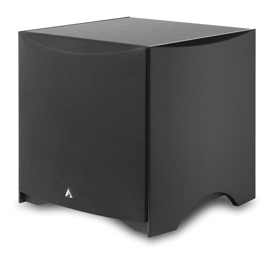Atlantic Technology 334SB-BLK 10" Powered Subwoofer, 220-Watt (Single, Black) (Discontinued by Manufacturer) N2