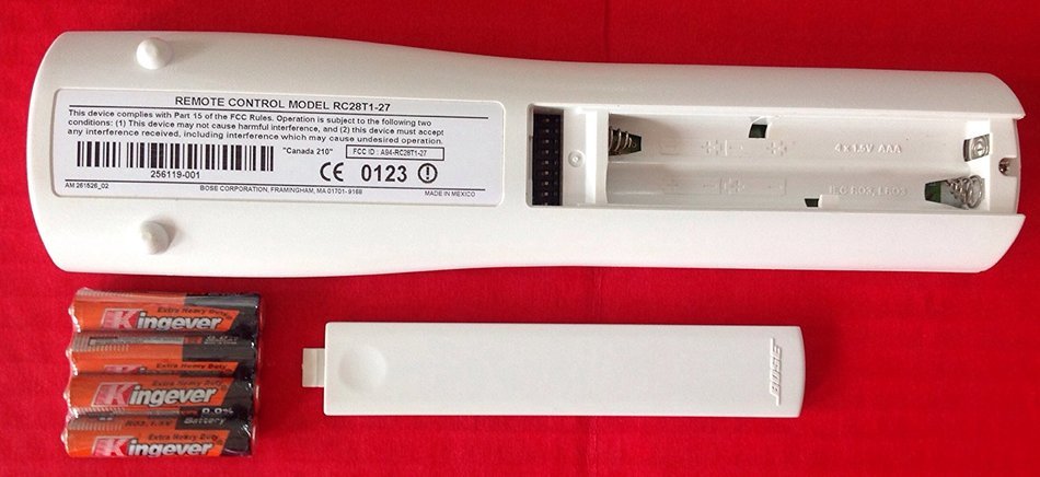Bose RC28T1-27 Remote Control for Lifestyle 28 and 35 N2