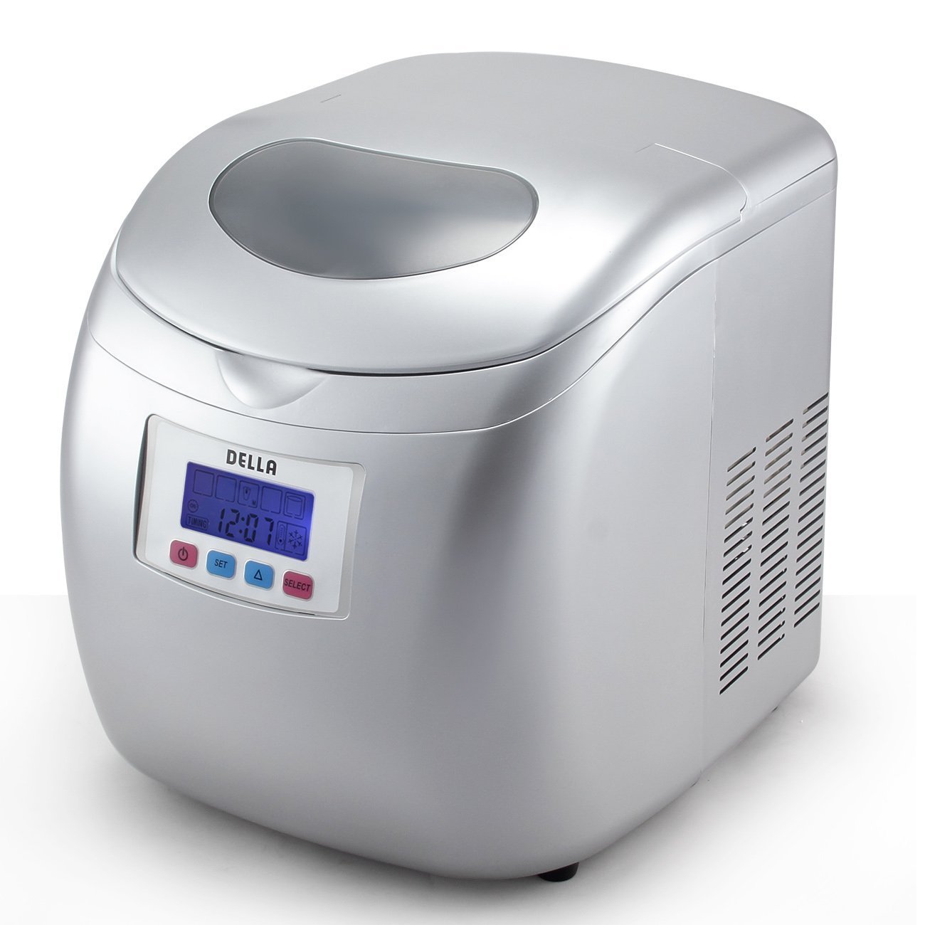 Della Portable High Capacity Household Ice Maker w/LCD Display Yield Up ...