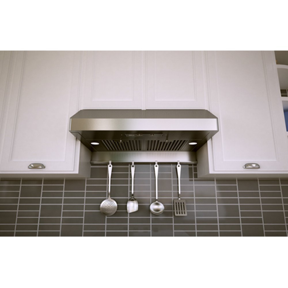 Zephyr 36W in. Gust Under Cabinet Range Hood, 400 CFM free image download