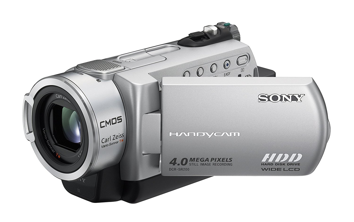 Sony DCR-SR200 2.1MP 40GB Hard Disk Drive Handycam Camcorder with 10x ...