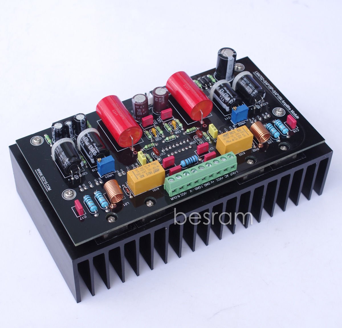 LM4702 Assembly 2X100W Class AB Audio Power Amplifier Board ± 45V - ± ...