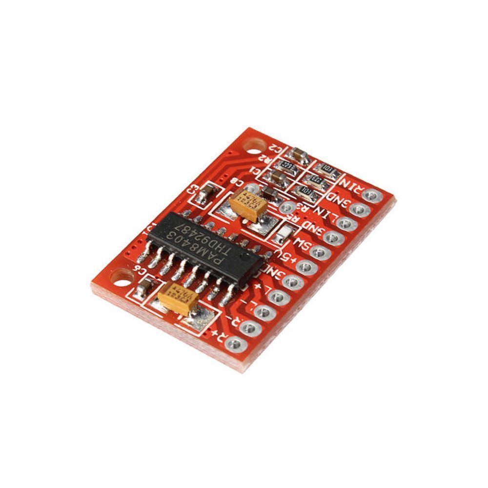 Solu ® 12v Mini Hi-fi Pam8610 Audio Stereo Amplifier Board   2x10w Dual 