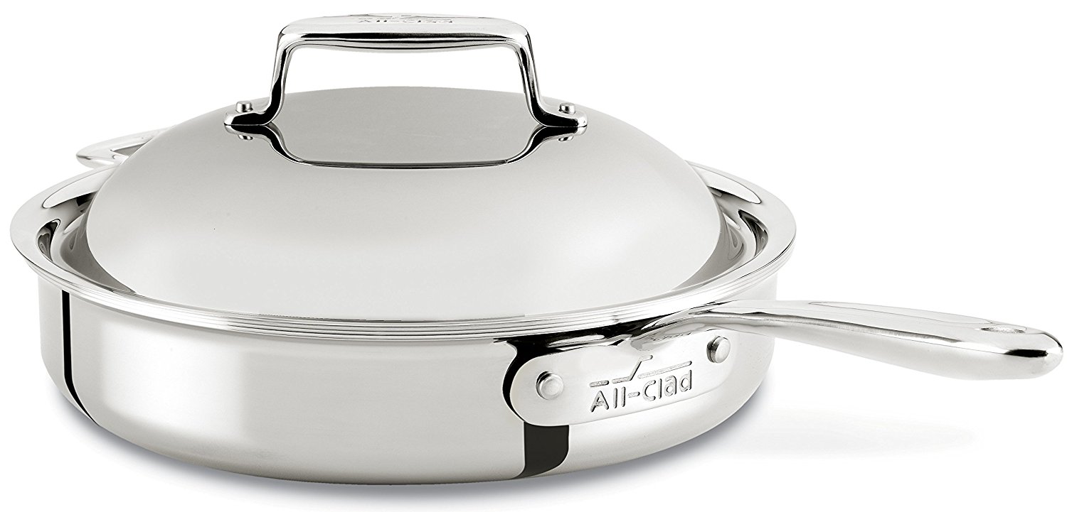 AllClad SD754036 D7 18/10 Stainless Steel 7Ply Bonded Construction