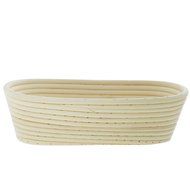 iEFiEL Sourdough Brotform Bread Dough Proofing Handmade Rising Rattan Banneton Basket (1, Medium Oblong (9.8*5.9... N13