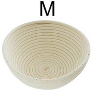 iEFiEL Sourdough Brotform Bread Dough Proofing Handmade Rising Rattan Banneton Basket (1, Medium Oblong (9.8*5.9... N15