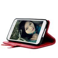 S5 Case,Samsung Galaxy S5 Case (I9600) - Wallet Embossed Totem Flower Design Folio Flip PU Leather with Stand... N20