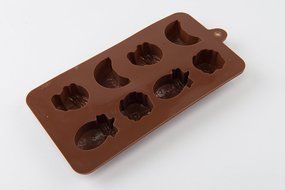 8 Cavity Fruit Cake Pudding Jelly Chocolate Mold Handmade DIY Soap Ice Mould for Kids N2