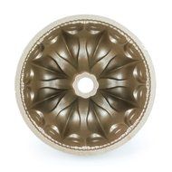 Ezeso Non-Stick Carbon Steel Cake Bundt Pan for Baking,Bakeware (Lily) N3