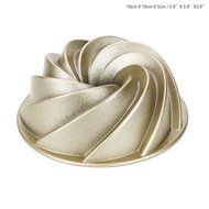 Ezeso Non-Stick Carbon Steel Cake Bundt Pan for Baking,Bakeware (Lily) N5