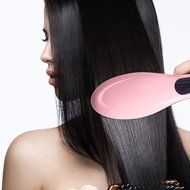 Hair Straighteners, Aquiver Electric Hair Straightener Comb LCD Iron Brush Auto Hair Massager Tool Anti Static...